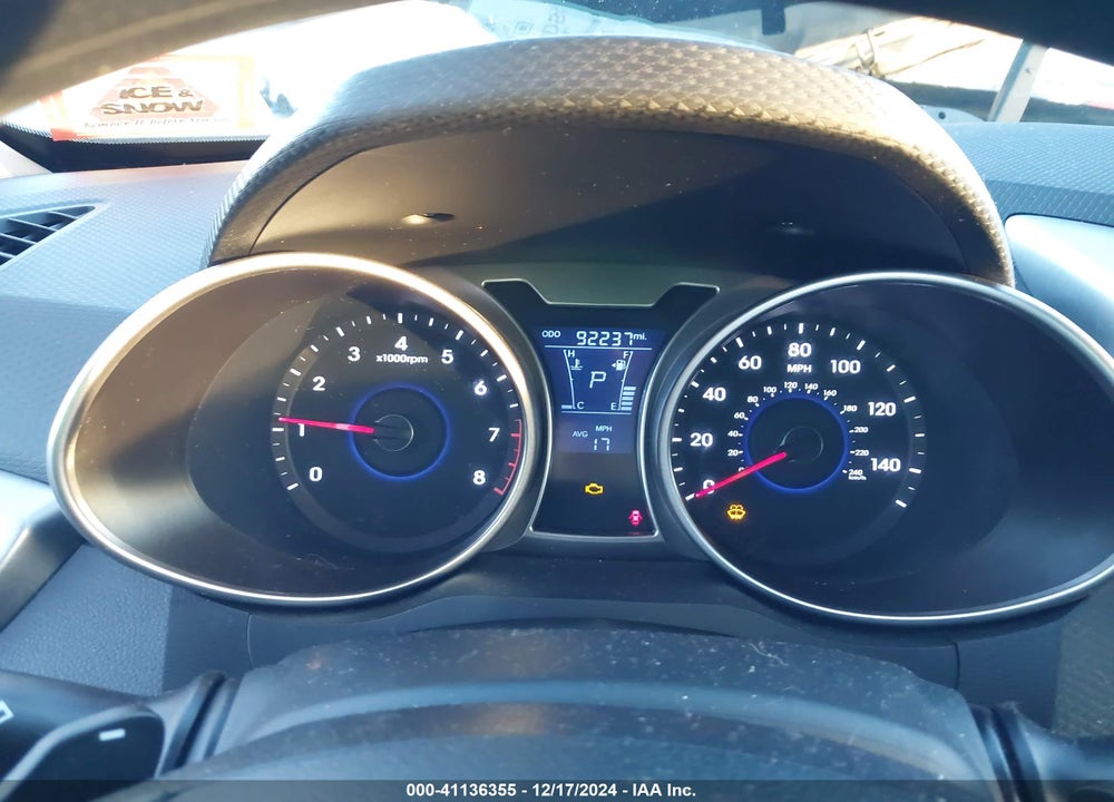 2014 HYUNDAI VELOSTER BASE W/BLACK VIN: KMHTC6AD8EU216330