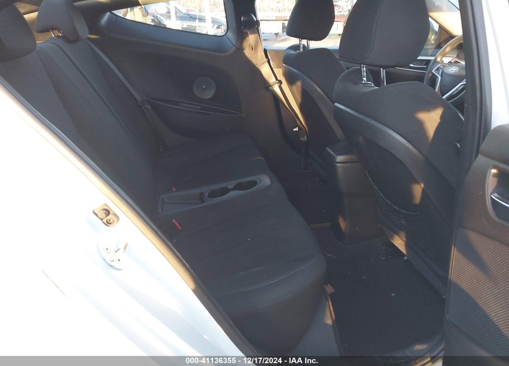 2014 HYUNDAI VELOSTER BASE W/BLACK VIN: KMHTC6AD8EU216330