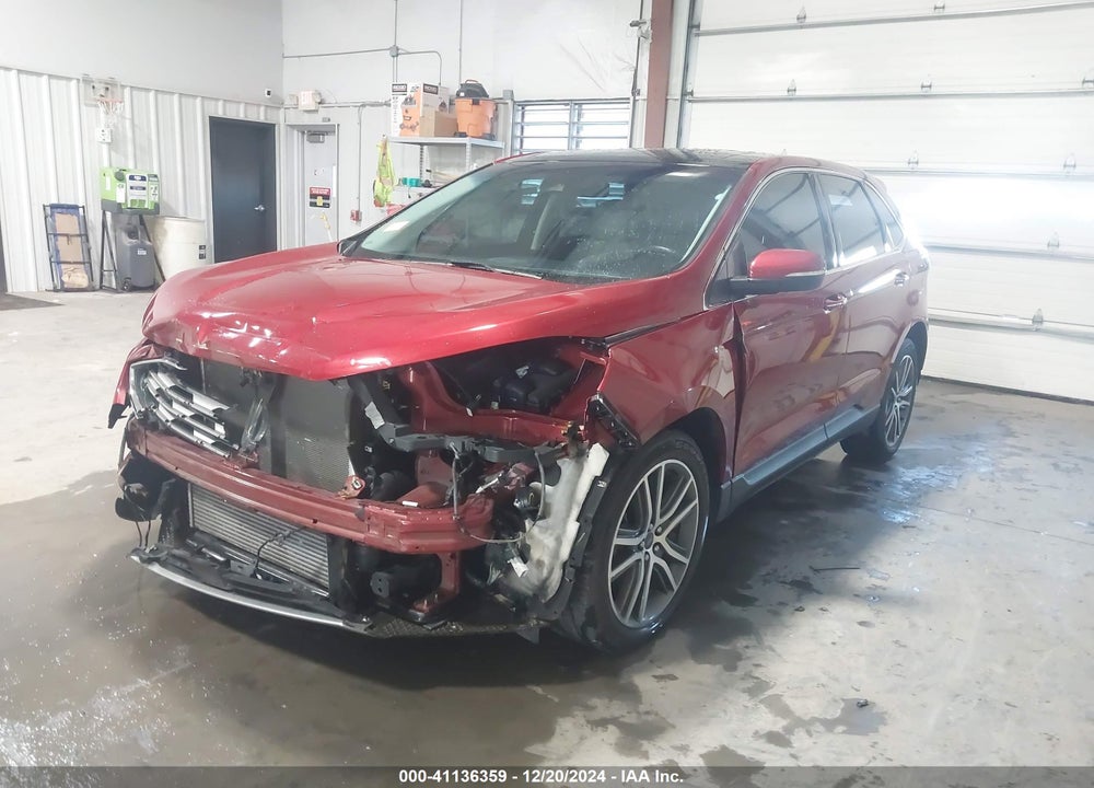 2019 FORD EDGE TITANIUM VIN: 2FMPK4K94KBB21543