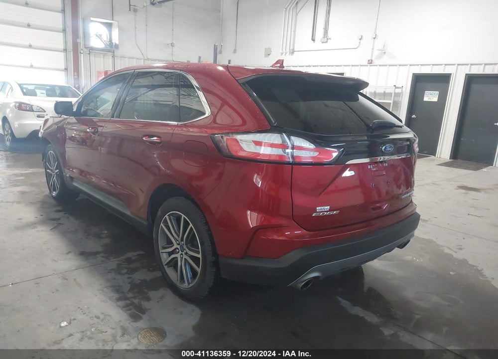 2019 FORD EDGE TITANIUM VIN: 2FMPK4K94KBB21543