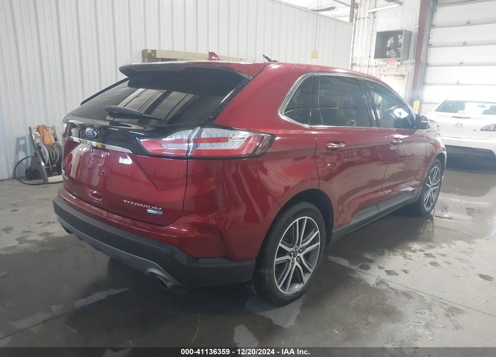 2019 FORD EDGE TITANIUM VIN: 2FMPK4K94KBB21543