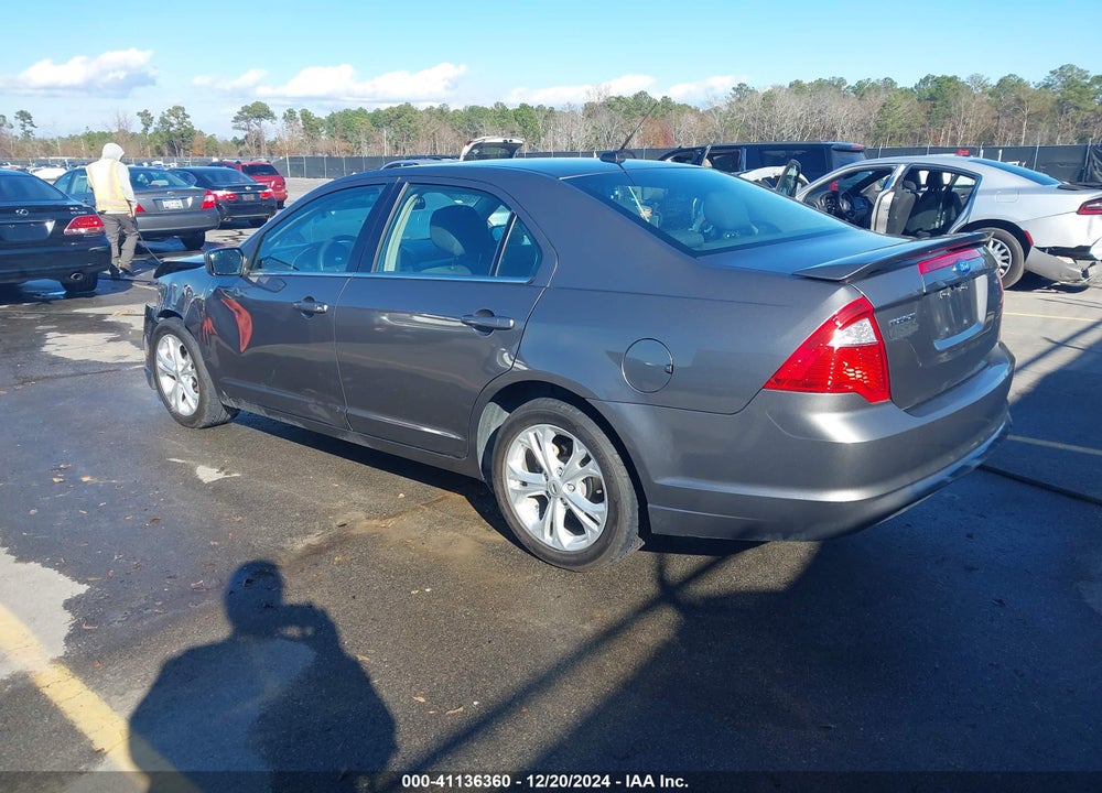 2012 FORD FUSION SE VIN: 3FAHP0HA5CR136470