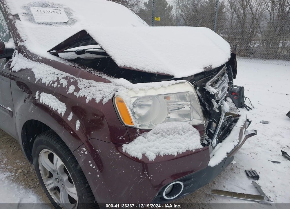 2013 HONDA PILOT EX-L VIN: 5FNYF4H67DB076386