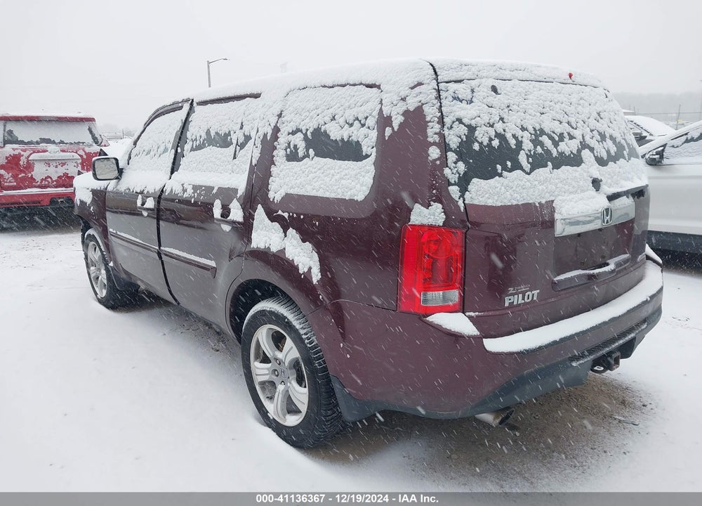 2013 HONDA PILOT EX-L VIN: 5FNYF4H67DB076386
