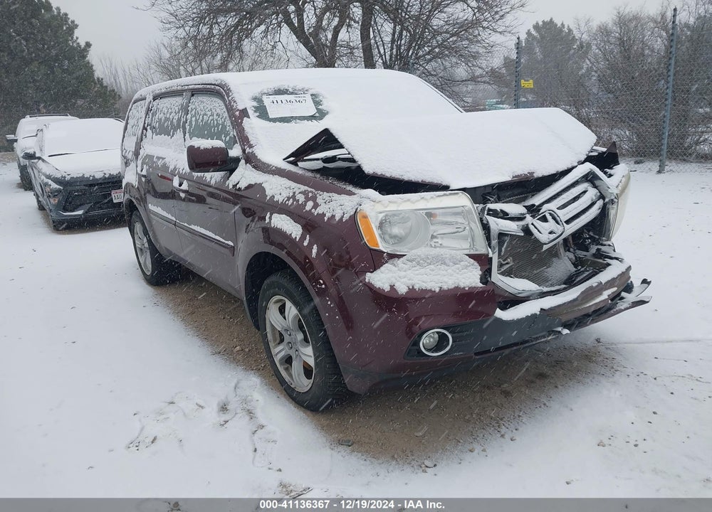 2013 HONDA PILOT EX-L VIN: 5FNYF4H67DB076386