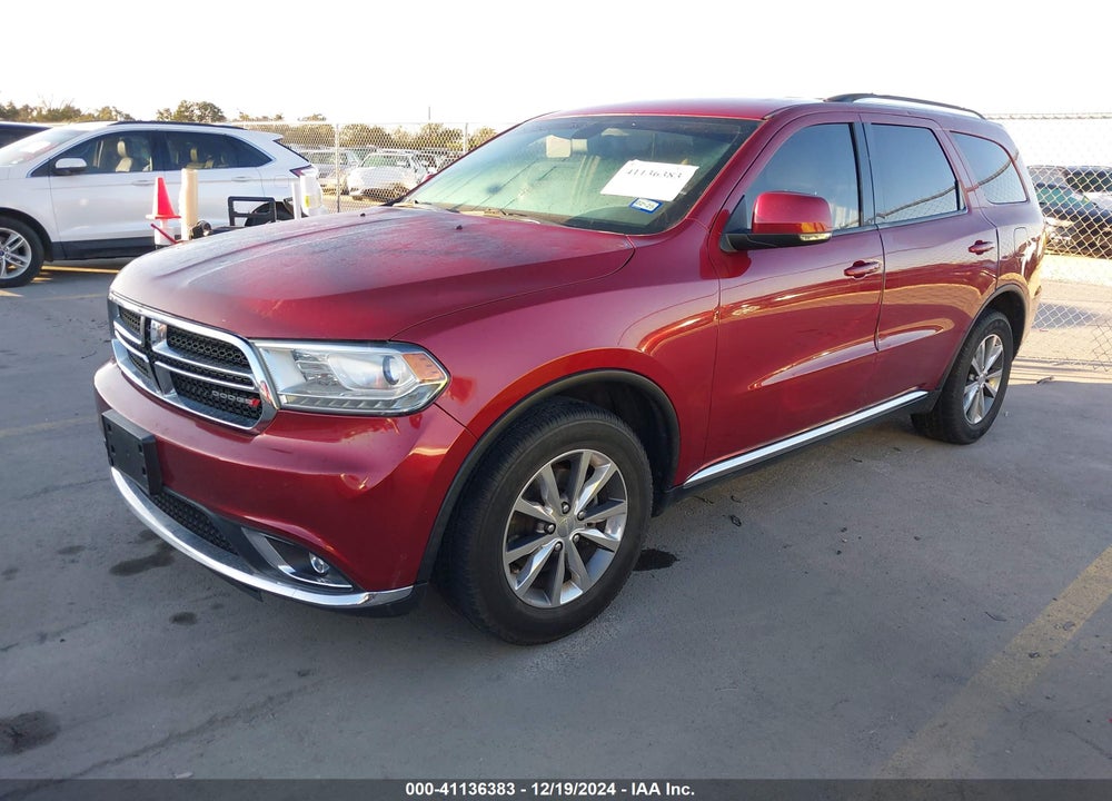 2014 DODGE DURANGO VIN: 1C4RDHDG8EC599690