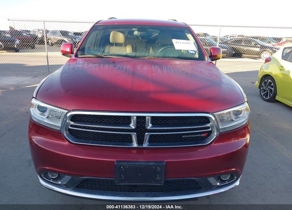 2014 DODGE DURANGO VIN: 1C4RDHDG8EC599690