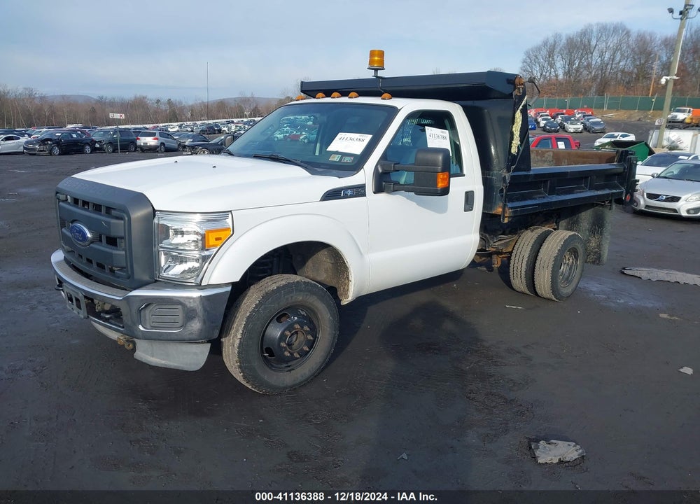 2014 FORD F-350 CHASSIS XL VIN: 1FDRF3H60EEA11361