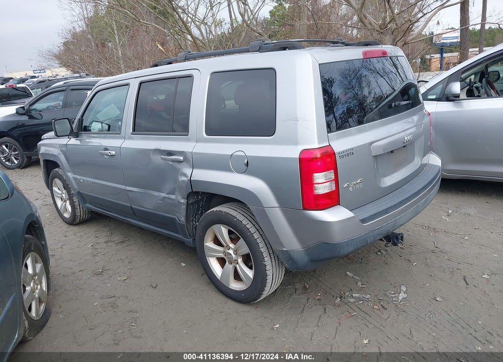 2014 JEEP PATRIOT LATITUDE VIN: 1C4NJRFB6ED904838