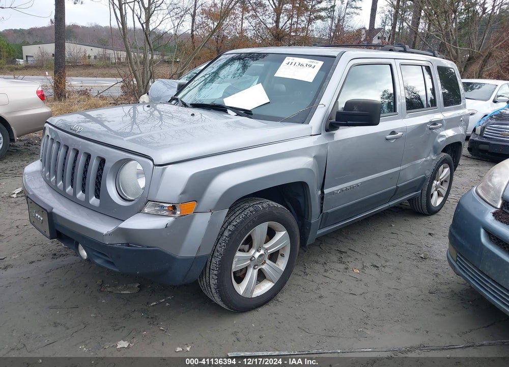 2014 JEEP PATRIOT LATITUDE VIN: 1C4NJRFB6ED904838
