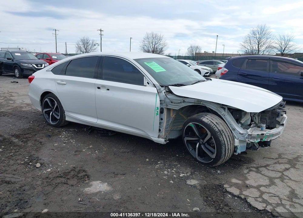 2018 HONDA ACCORD SPORT VIN: 1HGCV1F37JA255828