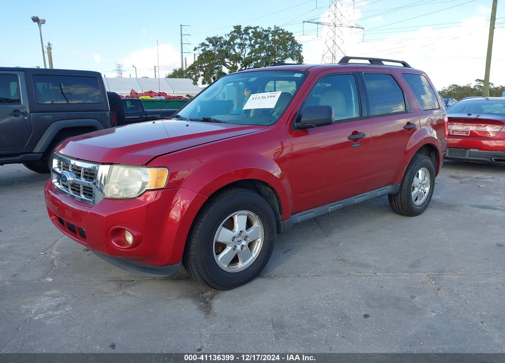 2011 FORD ESCAPE XLT VIN: 1FMCU0D74BKB83429