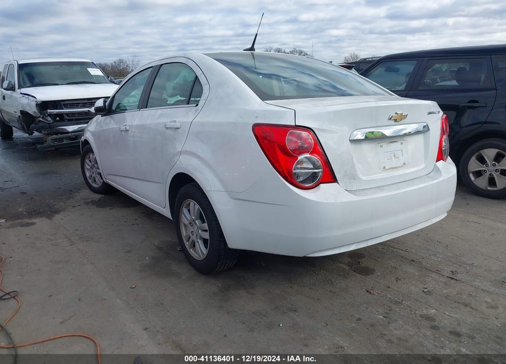 2013 CHEVROLET SONIC LT AUTO VIN: 1G1JC5SH5D4215893