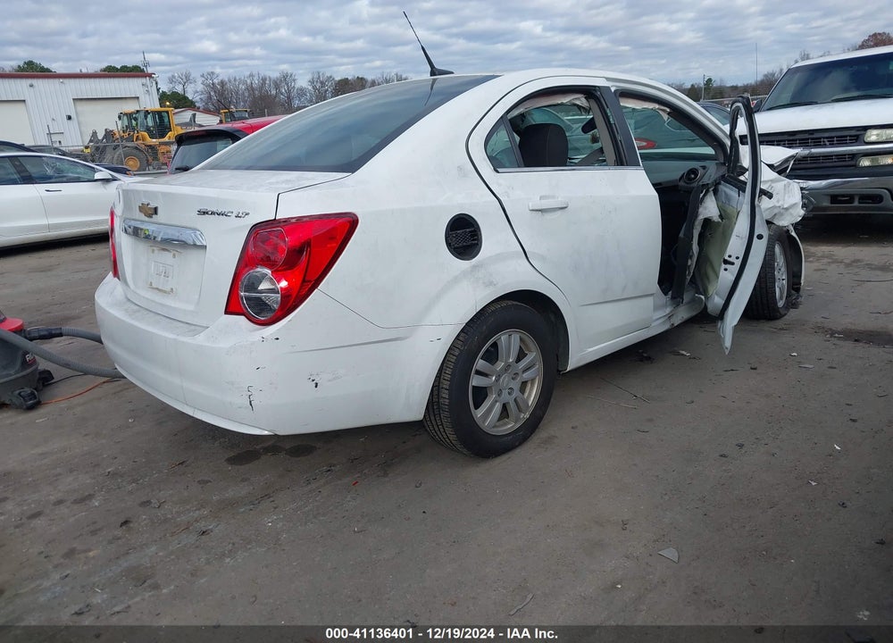 2013 CHEVROLET SONIC LT AUTO VIN: 1G1JC5SH5D4215893