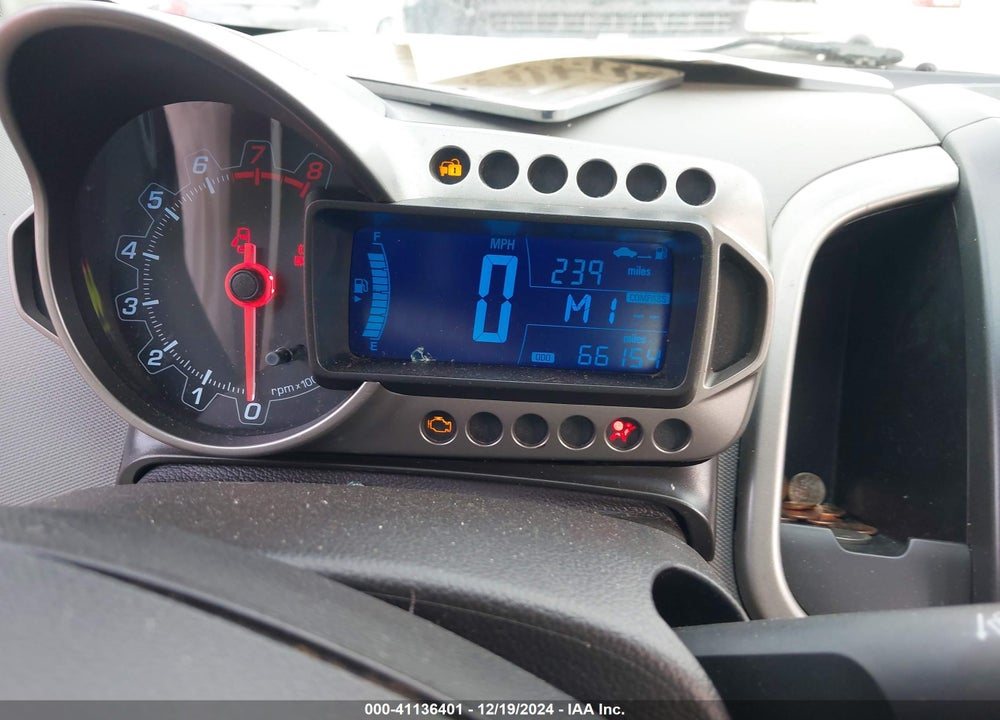 2013 CHEVROLET SONIC LT AUTO VIN: 1G1JC5SH5D4215893