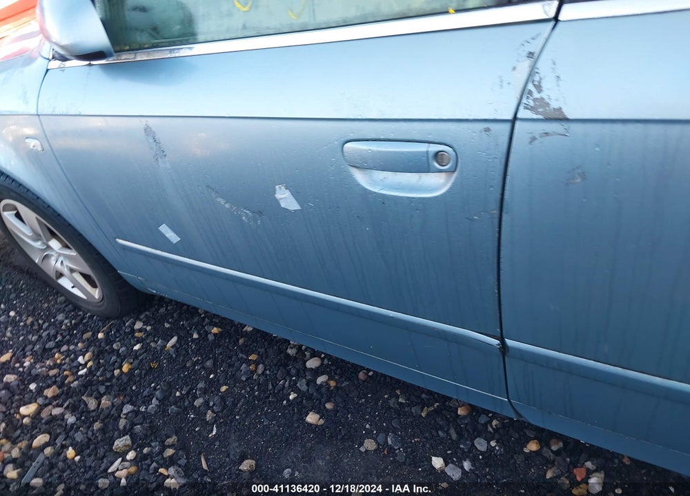 2005 AUDI A4 2.0T VIN: WAUDF68E45A469349