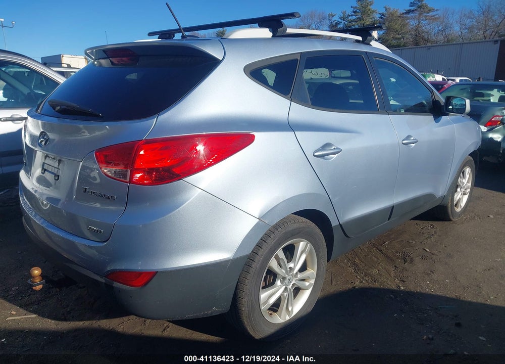 2012 HYUNDAI TUCSON GLS VIN: KM8JUCAC5CU379850