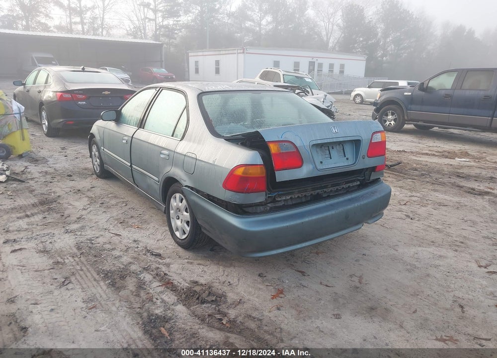 2000 HONDA CIVIC VALUE PACKAGE VIN: 2HGEJ6613YH560531