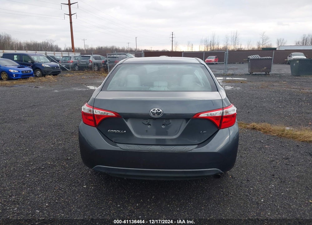 2015 TOYOTA COROLLA LE PLUS VIN: 5YFBURHE1FP320525