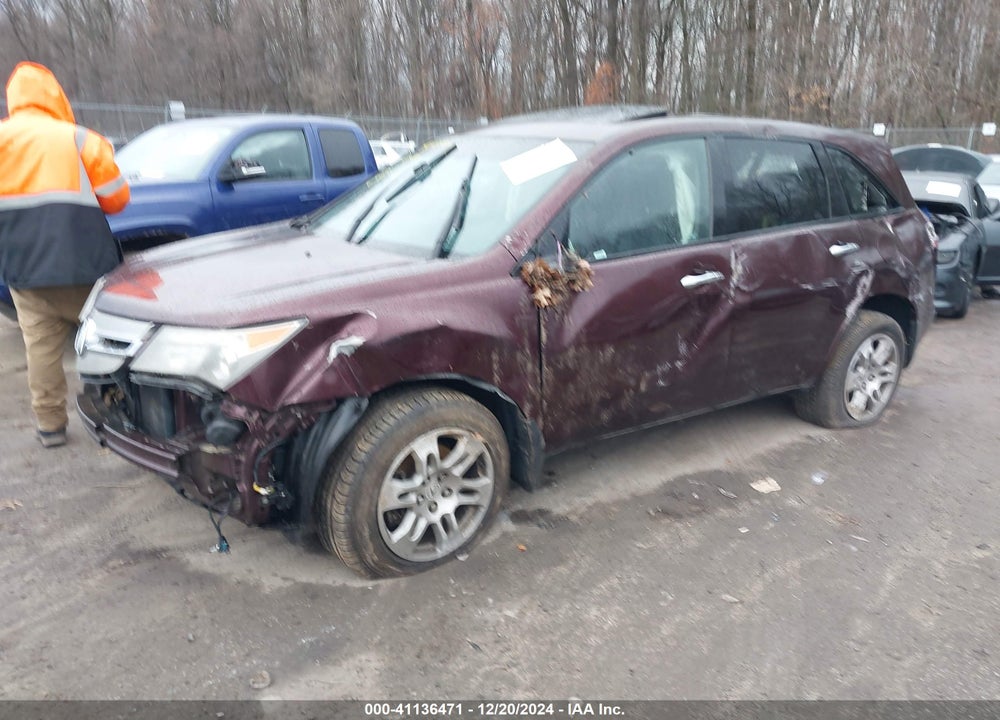 2009 ACURA MDX TECHNOLOGY PACKAGE VIN: 2HNYD28459H512334