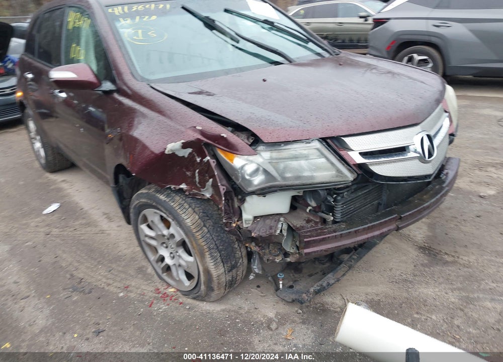 2009 ACURA MDX TECHNOLOGY PACKAGE VIN: 2HNYD28459H512334