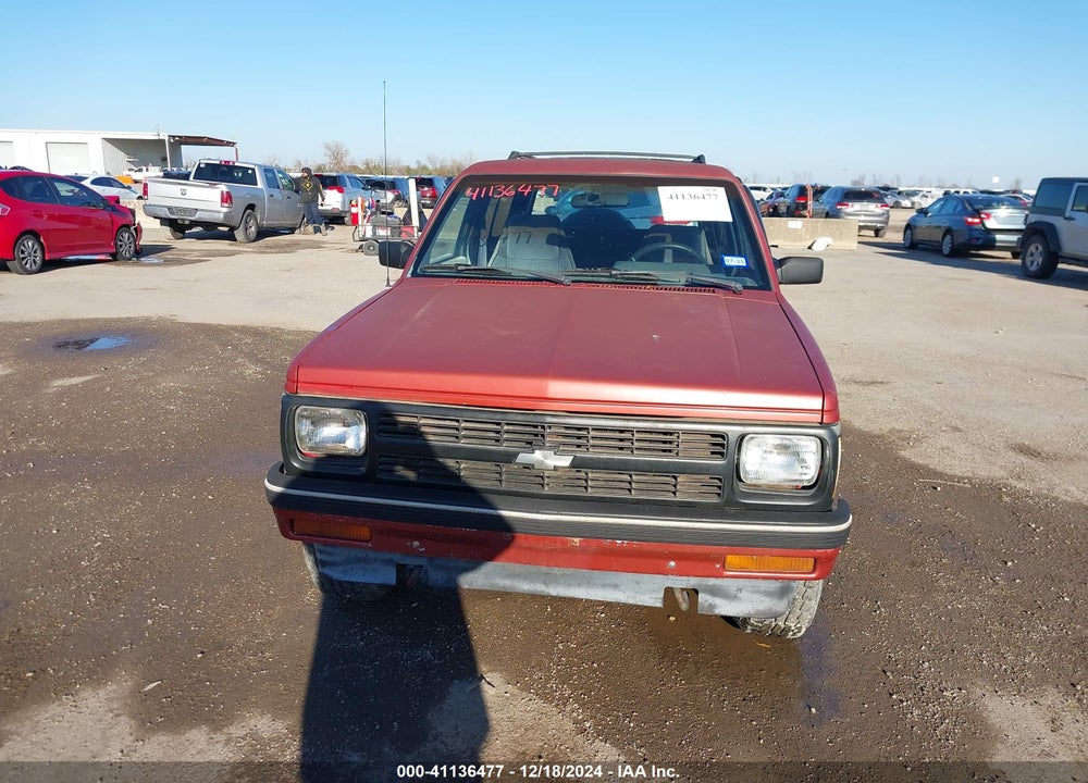 1991 CHEVROLET BLAZER S10 VIN: 1GNCT18Z4M8159485