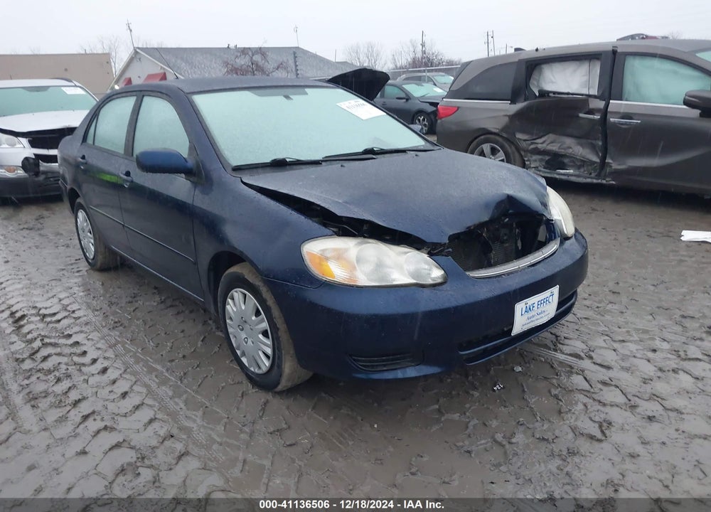 2004 TOYOTA COROLLA LE VIN: 2T1BR32E04C248253