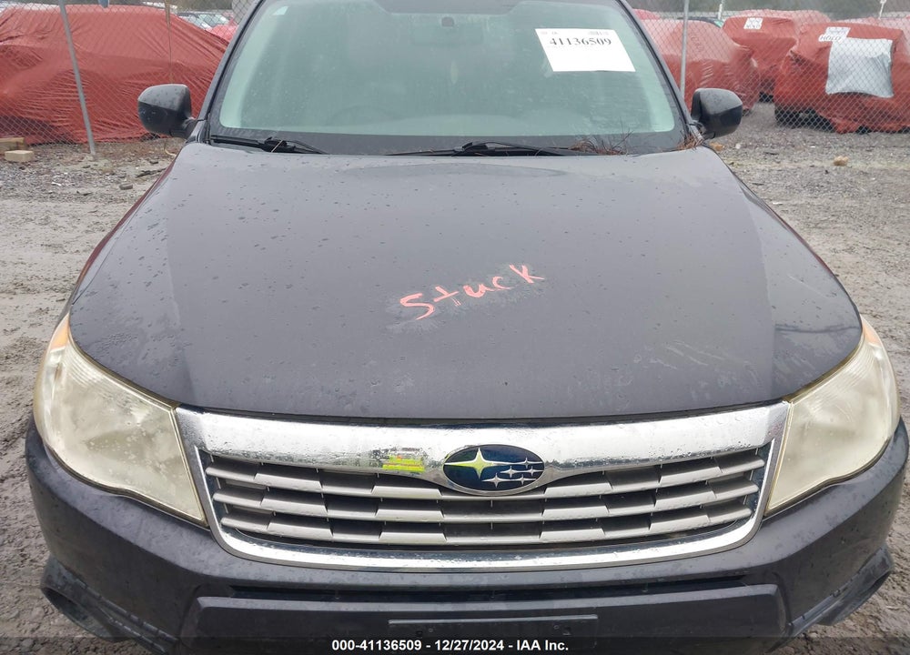 2010 SUBARU FORESTER 2.5X VIN: JF2SH6BC2AH763699