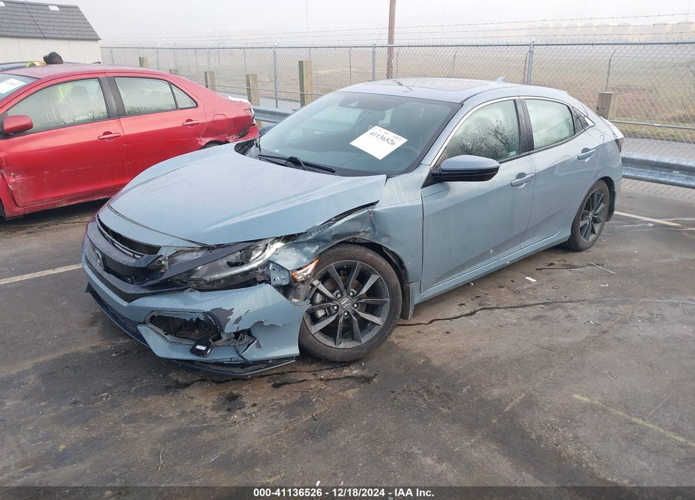 2020 HONDA CIVIC EX-L VIN: SHHFK7H87LU217718