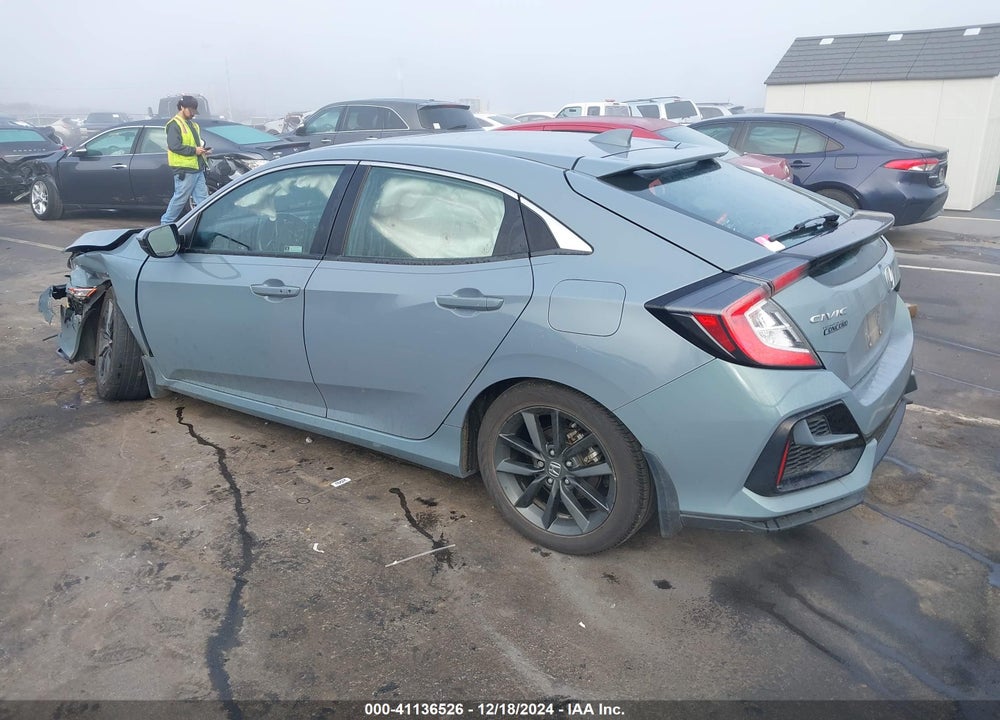 2020 HONDA CIVIC EX-L VIN: SHHFK7H87LU217718