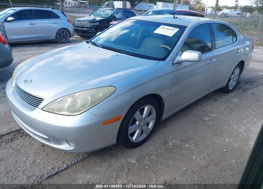2005 LEXUS ES 330 VIN: JTHBA30G855102224