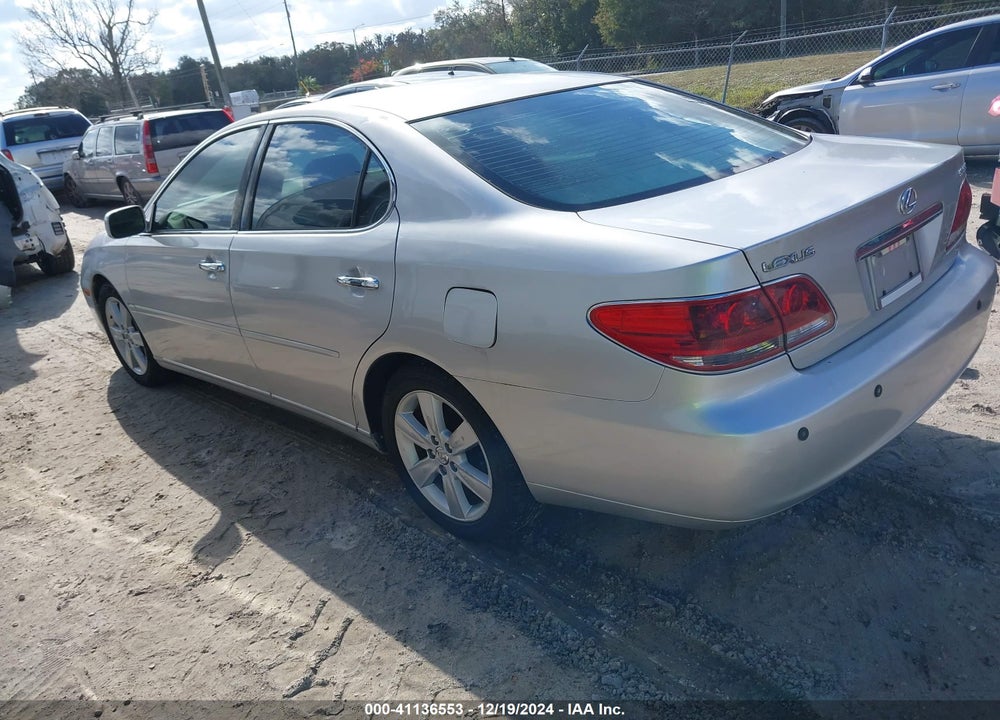 2005 LEXUS ES 330 VIN: JTHBA30G855102224