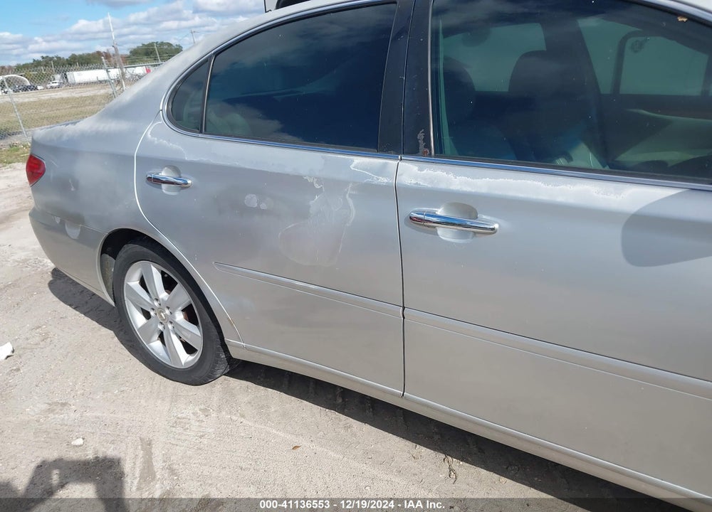2005 LEXUS ES 330 VIN: JTHBA30G855102224