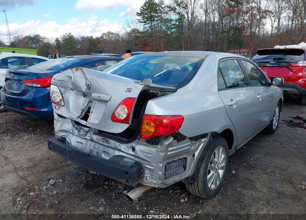 2009 TOYOTA COROLLA S VIN: 1NXBU40E29Z128287