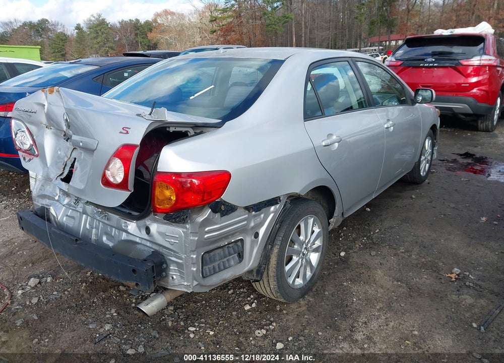 2009 TOYOTA COROLLA S VIN: 1NXBU40E29Z128287