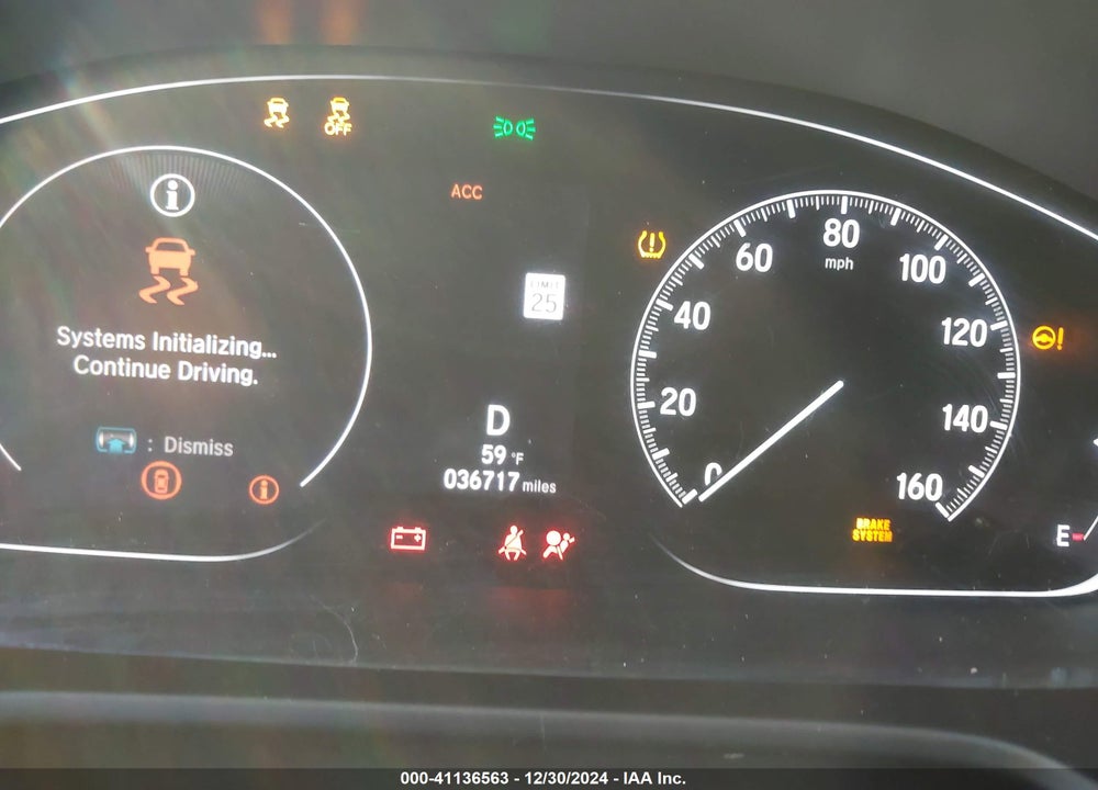 2020 HONDA ACCORD VIN: 1HGCV1F33LA030633