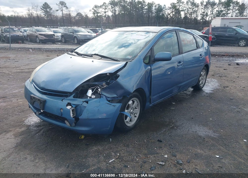 2005 TOYOTA PRIUS VIN: JTDKB20U853125013