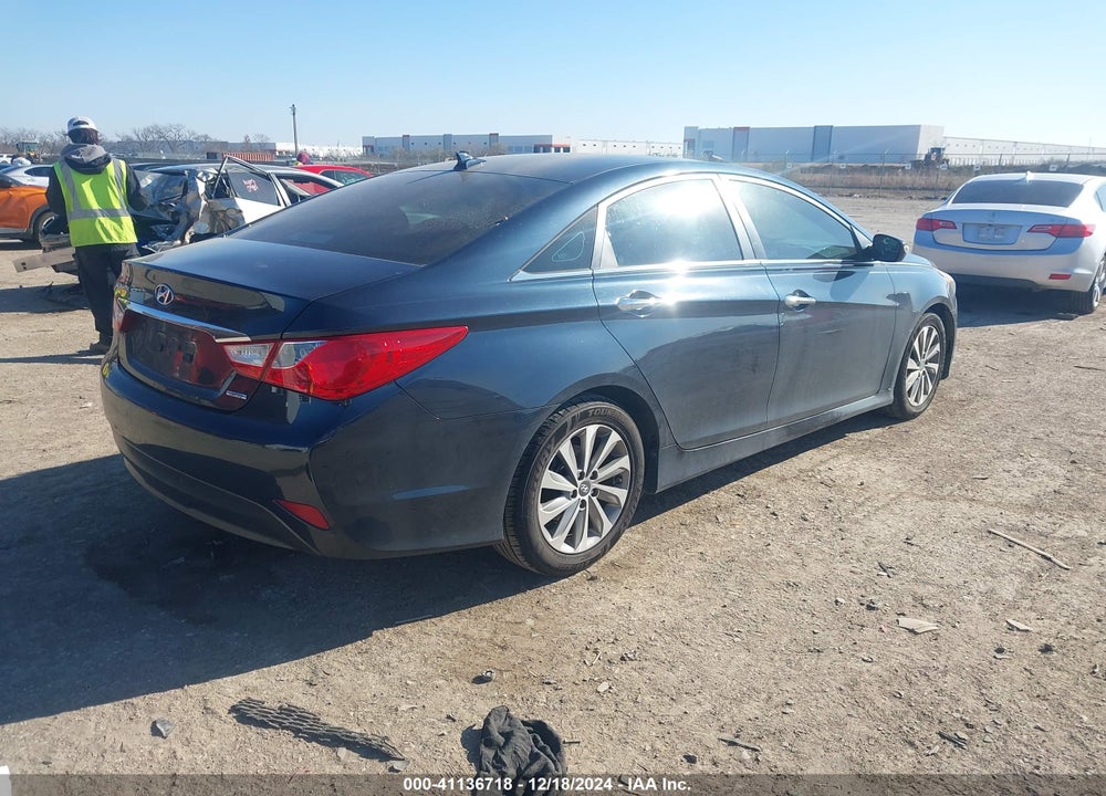 2014 HYUNDAI SONATA LIMITED VIN: 5NPEC4AC1EH911672