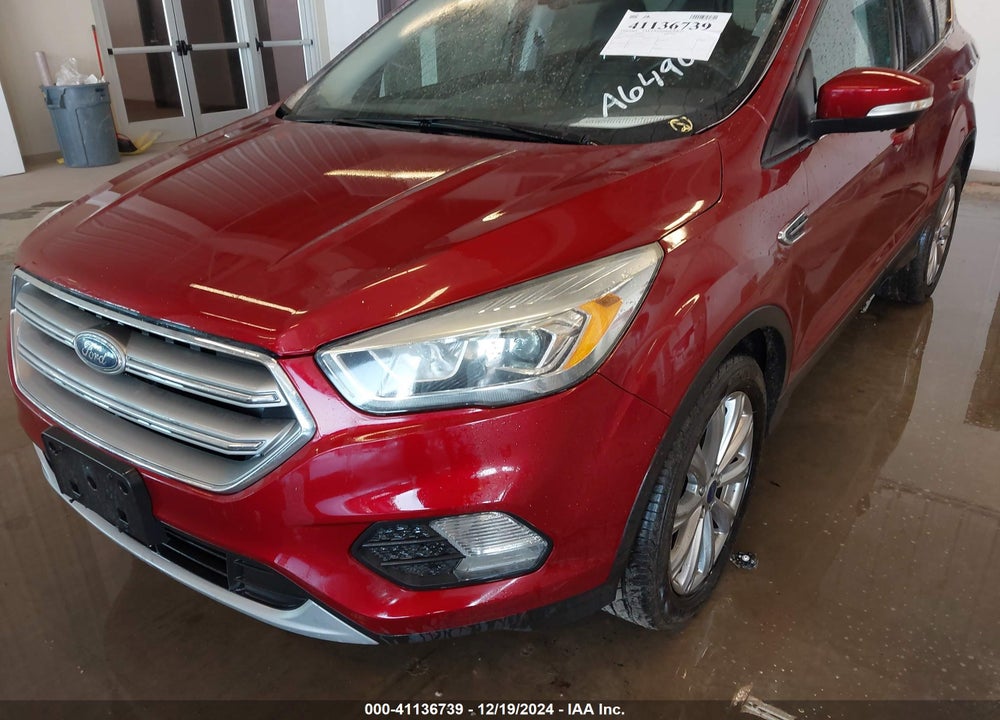 2017 FORD ESCAPE TITANIUM VIN: 1FMCU9J91HUA64907