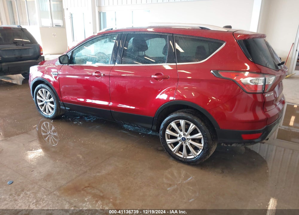 2017 FORD ESCAPE TITANIUM VIN: 1FMCU9J91HUA64907