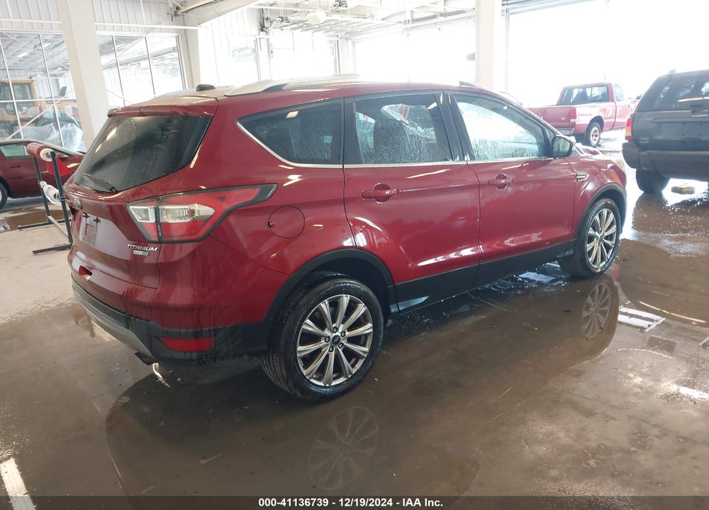 2017 FORD ESCAPE TITANIUM VIN: 1FMCU9J91HUA64907