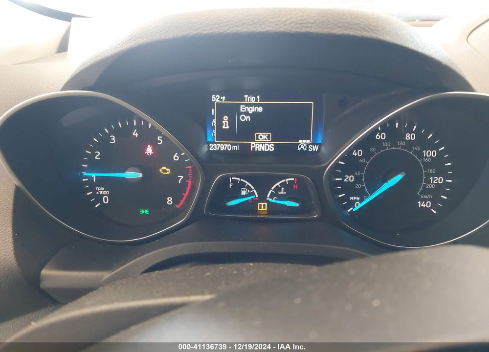 2017 FORD ESCAPE TITANIUM VIN: 1FMCU9J91HUA64907