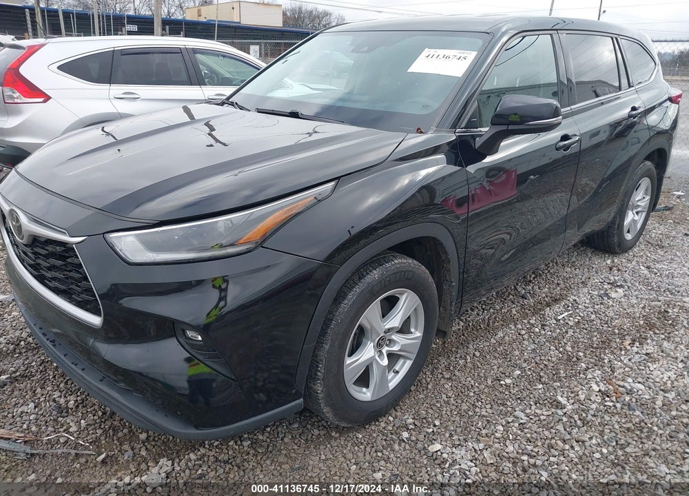 2021 TOYOTA HIGHLANDER L VIN: 5TDCZRBH8MS124322