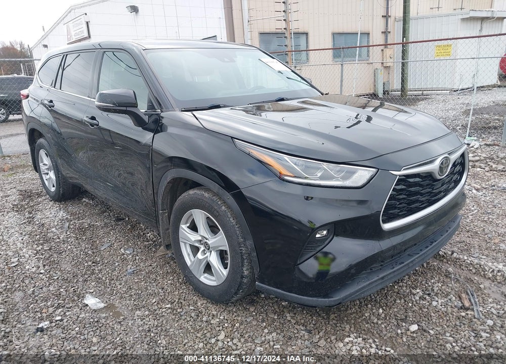 2021 TOYOTA HIGHLANDER L VIN: 5TDCZRBH8MS124322