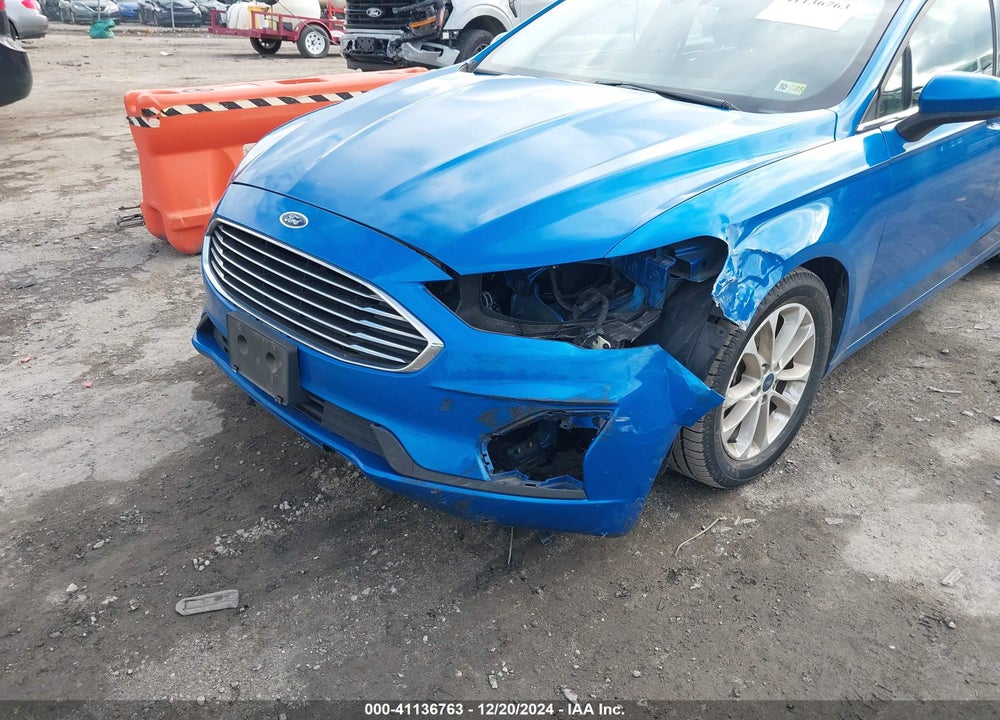 2019 FORD FUSION SE VIN: 3FA6P0HD7KR112378