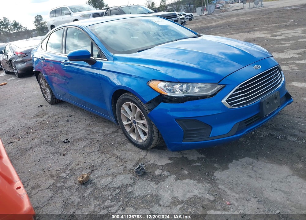 2019 FORD FUSION SE VIN: 3FA6P0HD7KR112378