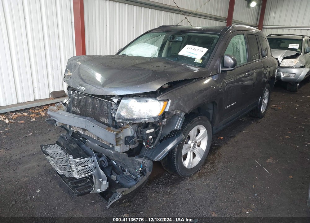 2017 JEEP COMPASS LATITUDE 4X4 VIN: 1C4NJDEB6HD204410
