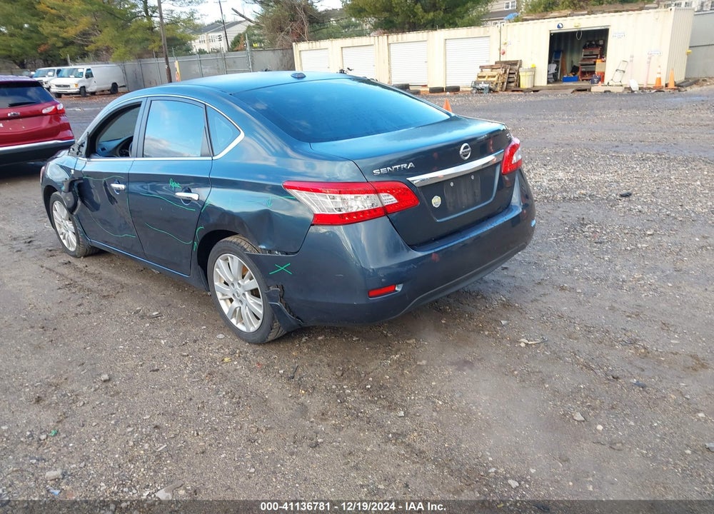 2015 NISSAN SENTRA SL VIN: 3N1AB7AP1FY232224