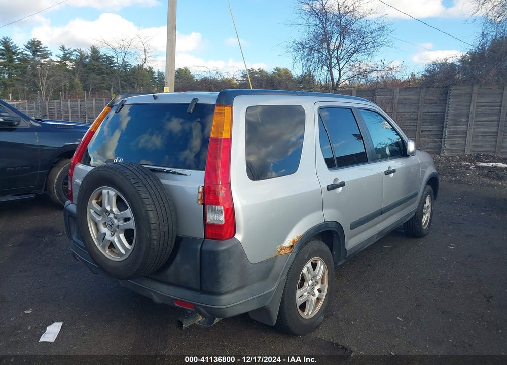 2004 HONDA CR-V EX VIN: SHSRD78834U242232