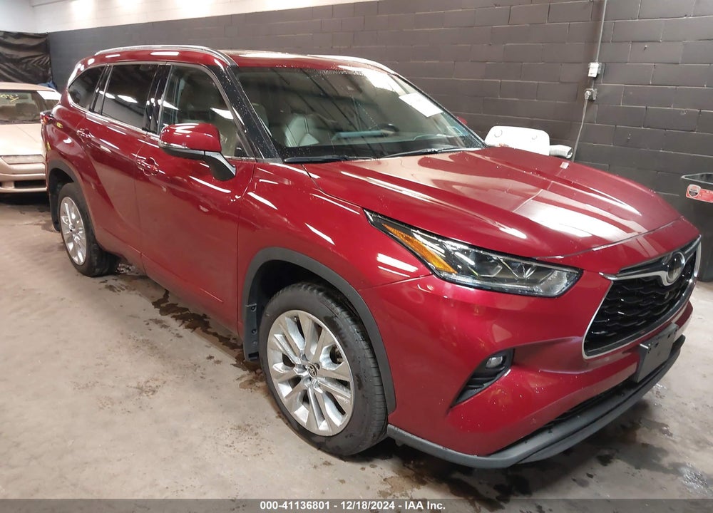 2021 TOYOTA HIGHLANDER LIMITED VIN: 5TDDZRBH3MS556403
